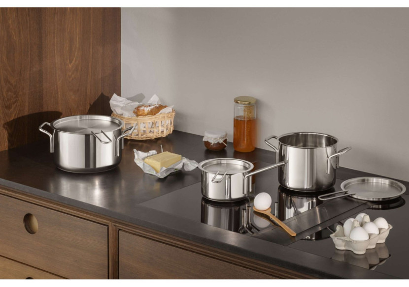 Couvercle Plat en Acier Inoxydable - 20 cm - ET 000132 - Eva Trio Couvercle Plat en Acier Inoxydable - 20 cm - ET 000132 - Eva Trio