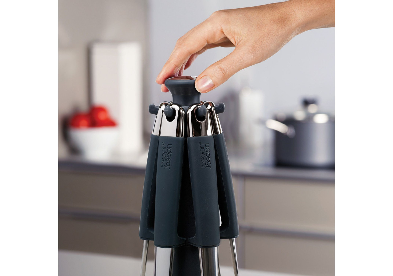 Set de Ustensiles de Cuisine Elevate - 6 pièces, avec Carrousel - JJ 950298 - Joseph Joseph