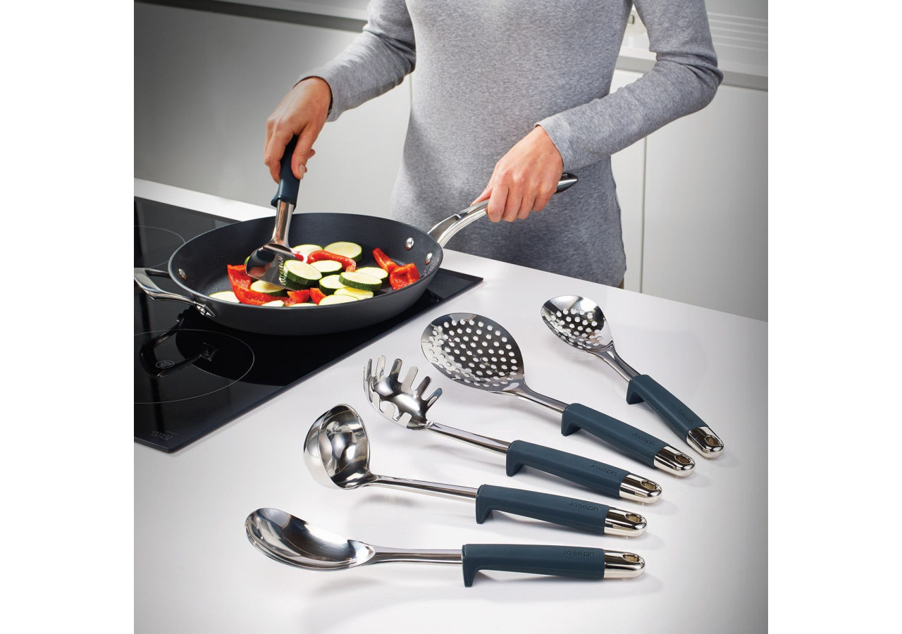 Set de Ustensiles de Cuisine Elevate - 6 pièces, avec Carrousel - JJ 950298 - Joseph Joseph