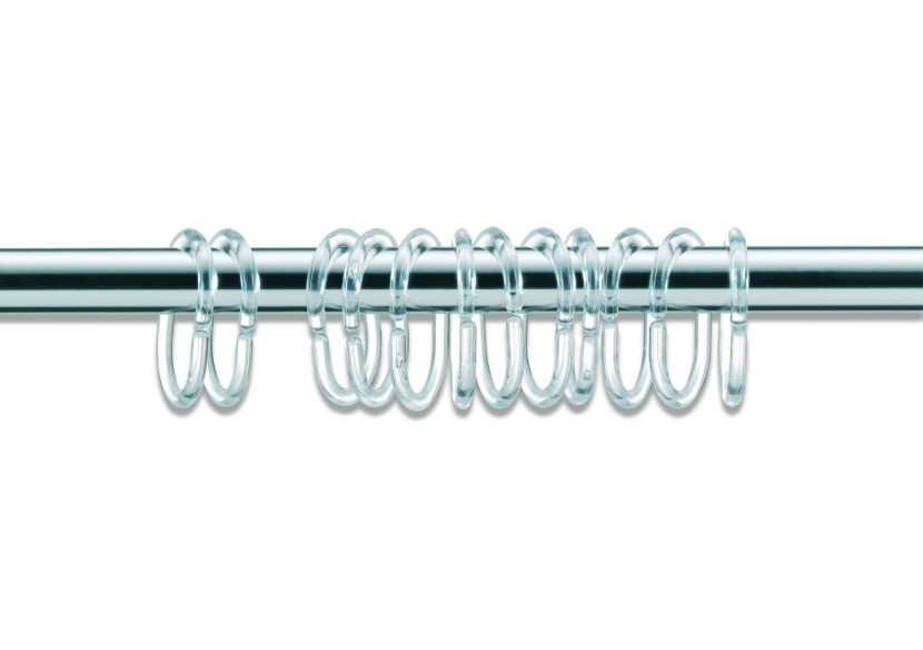 Set de 12 Anneaux de Rideau de Douche - Facile à Installer - KE 208089 - Kela Badkamer Set de 12 Anneaux de Rideau de Douche - Facile à Installer - KE 208089 - Kela Badkamer