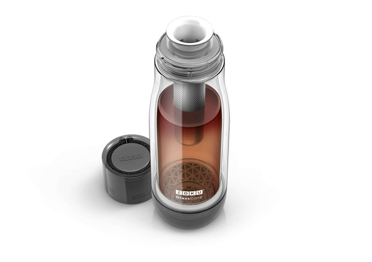 Bouteille d'Eau Core avec Infuseur à Thé - 475 ml - ZK 161 Tr - Zoku