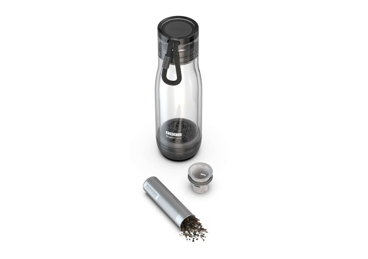 Bouteille d'Eau Core avec Infuseur à Thé - 475 ml - ZK 161 Tr - Zoku