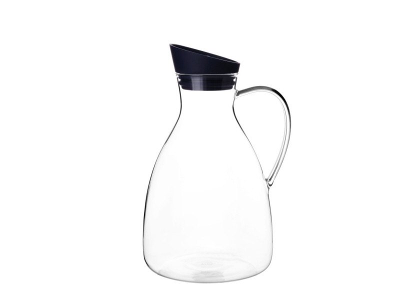 Carafe Infusion Karaf - Verre 2,4 litres en bleu foncé - VI 411221 - Viva Carafe Infusion Karaf - Verre 2,4 litres en bleu foncé - VI 411221 - Viva