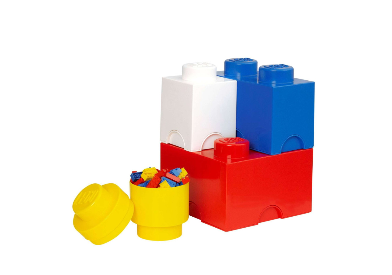 Boîte de Rangement LEGO - Set de 4 Pièces - RC 024871 - Lego