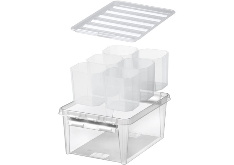 Boîte de rangement SmartStore Classic 15 - 14 litres avec séparateurs - OR 092716 - Orthex