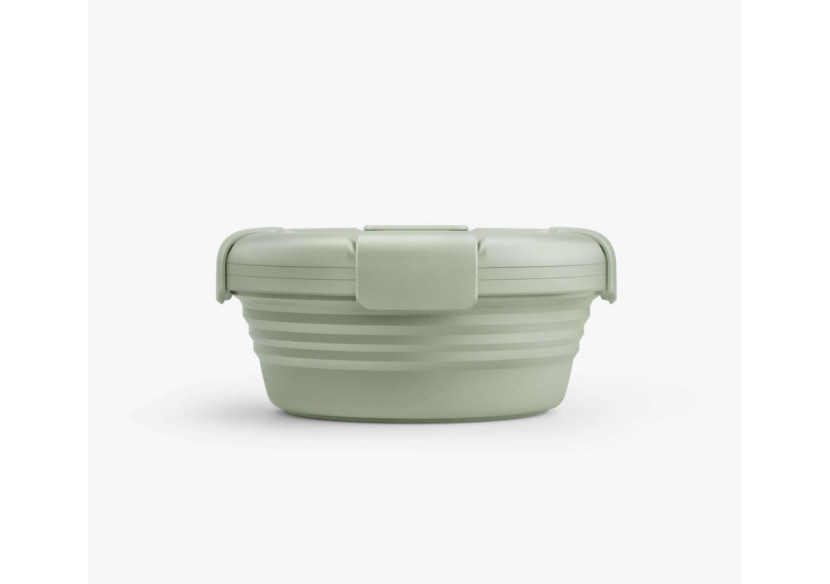 Saladier pliable avec couvercle 1065 ml - Léger et pratique - ST 130073 - Stojo Saladier pliable avec couvercle 1065 ml - Léger et pratique - ST 130073 - Stojo