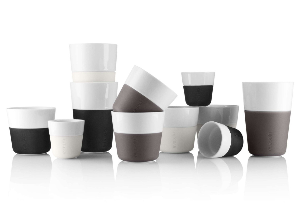Tasse à espresso - Set de 2 pièces avec silicone - ES 052375 - Eva Solo