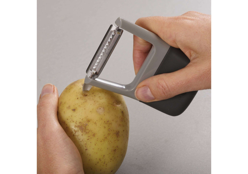 Éplucheur Julienne Duo Joseph Joseph - Ergonomique, Acier Inoxydable - JJ 800067 - Joseph Joseph