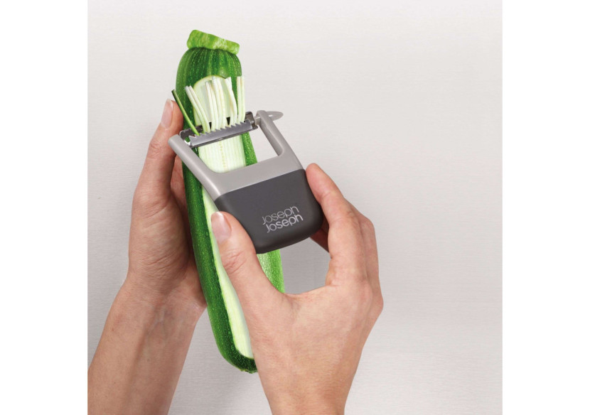 Éplucheur Julienne Duo Joseph Joseph - Ergonomique, Acier Inoxydable - JJ 800067 - Joseph Joseph