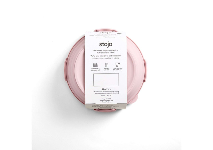 Bol à Salade Pliable avec Couvercle 1065 ml - Léger et Pratique - ST 130004 - Stojo