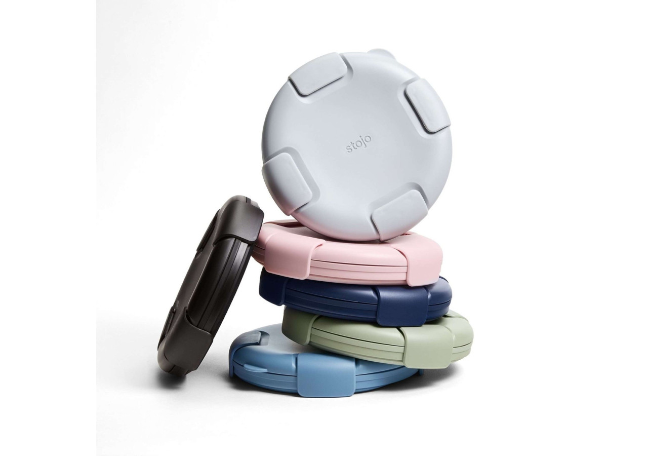 Bol à Salade Pliable avec Couvercle 1065 ml - Léger et Pratique - ST 130004 - Stojo