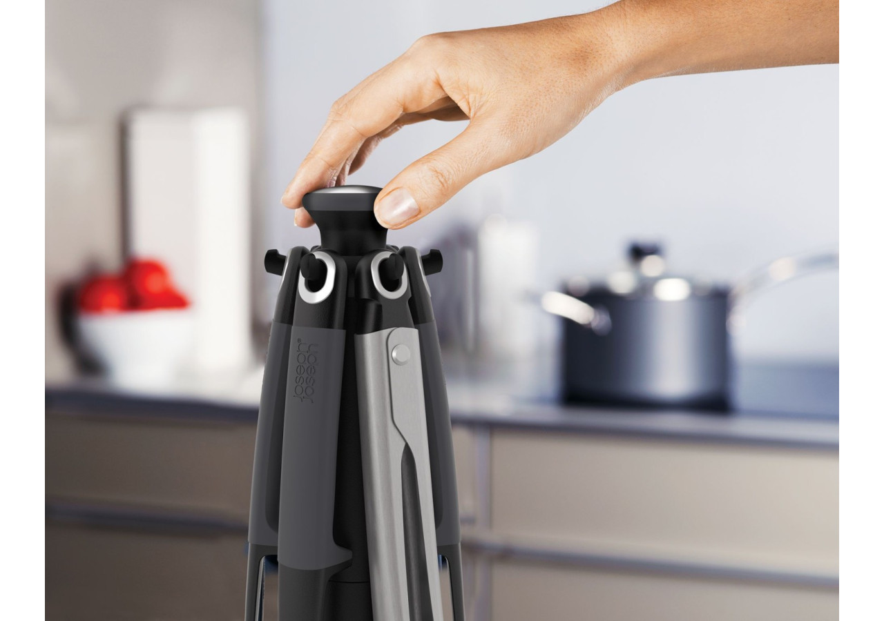 Carrousel Elevate avec 6 Ustensiles de Cuisine - Pratique et Coloré - JJ 101515 - Joseph Joseph