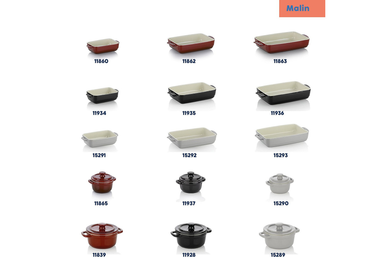 Plat à Four Malin 22,5x12,5x6 cm - Style et Résistance - KE 119347 - Kela Keuken