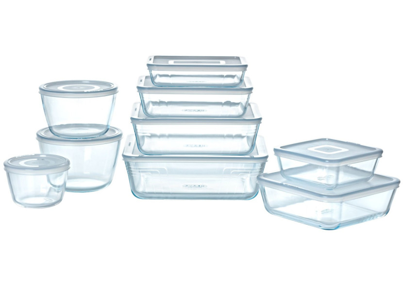 Schaal Cook & Freeze - 15 x 15 cm avec Couvercle - PY 283489 - Pyrex Schaal Cook & Freeze - 15 x 15 cm avec Couvercle - PY 283489 - Pyrex