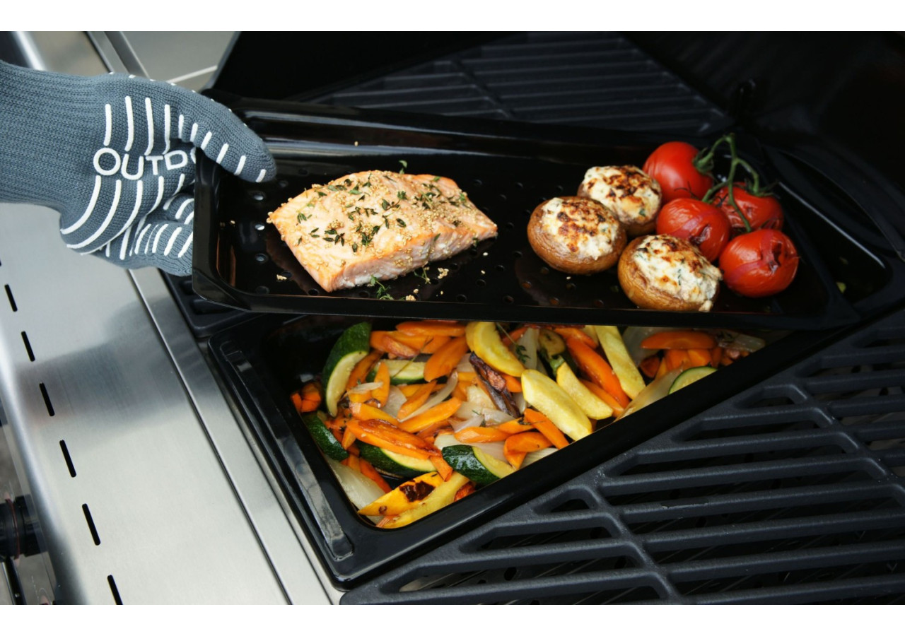 Set de Cuisine BBQ Dualchef - Accessoires Barbecue Pratiques - OC 017743 - Outdoor Chef