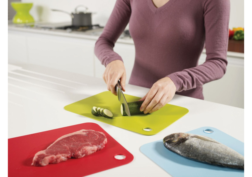 Set de Planche à Découper Pop - 3 Pièces Innovantes - JJ 921045 - Joseph Joseph Set de Planche à Découper Pop - 3 Pièces Innovantes - JJ 921045 - Joseph Joseph