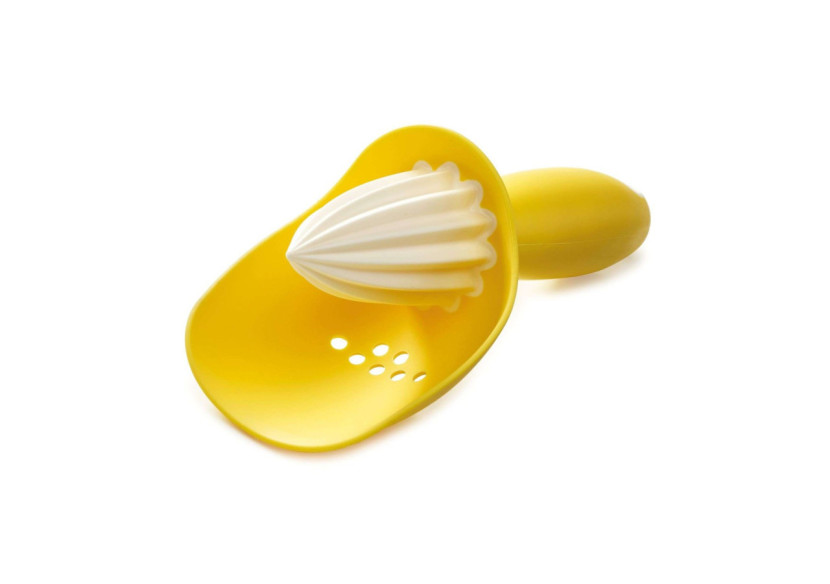 Presse-agrumes Catcher - Jaune, design fonctionnel et pratique - JJ 200287 - Joseph Joseph Presse-agrumes Catcher - Jaune, design fonctionnel et pratique - JJ 200287 - Joseph Joseph