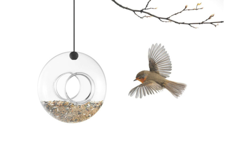 Mangeoire à oiseaux en verre soufflé - Design suspendu - ES 027540 - Eva Solo