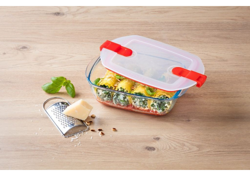 Boîte alimentaire Cook & Heat - Rectangulaire 17 x 10 cm - PY 279628 - Pyrex