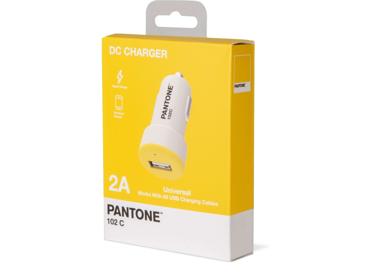 Chargeur USB Pantone 2.1A - Pratique pour la route - CE 361870 - Celly