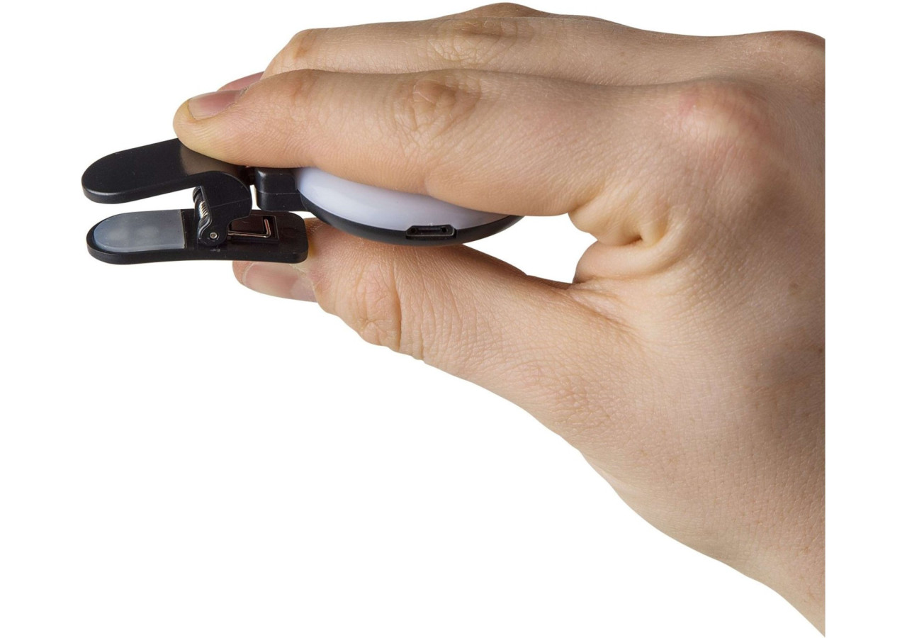 Lampe Selfie ProClick - Avec pince et batterie - CE 741398 - Celly