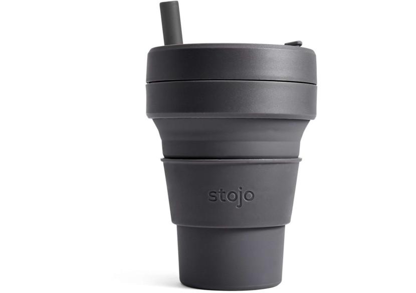 Tasse réutilisable Biggie Cup 470 ml - Pliable et pratique - ST 000477 - Stojo