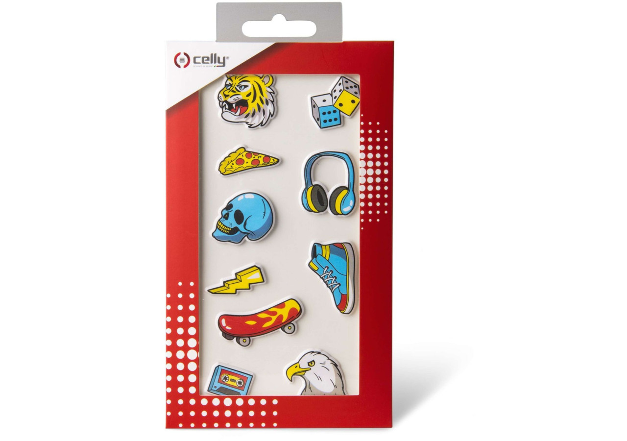 Stickers 3D pour garçons - Set de 10 - CE 737155 - Celly