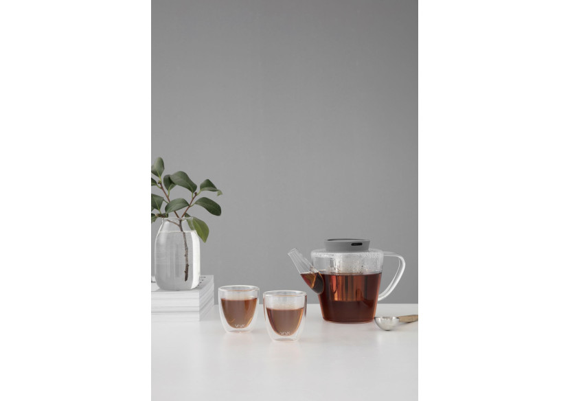 Théière en Verre Infuseur 1 L - Design scandinave - VI 278336 - Viva