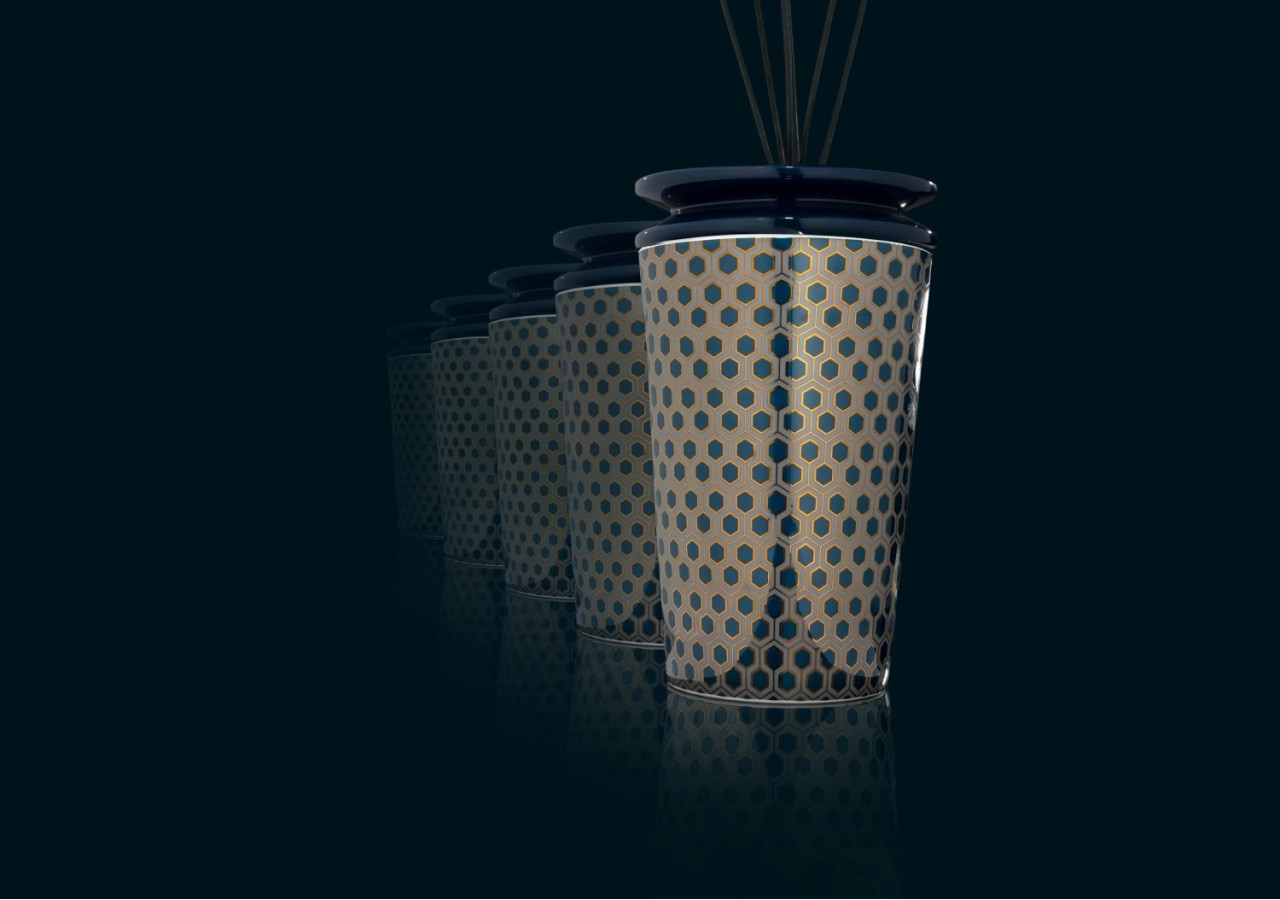 Diffuseur de Parfum Cologne Retro - Porcelaine artisanale - MA 206738 - Max Benjamin