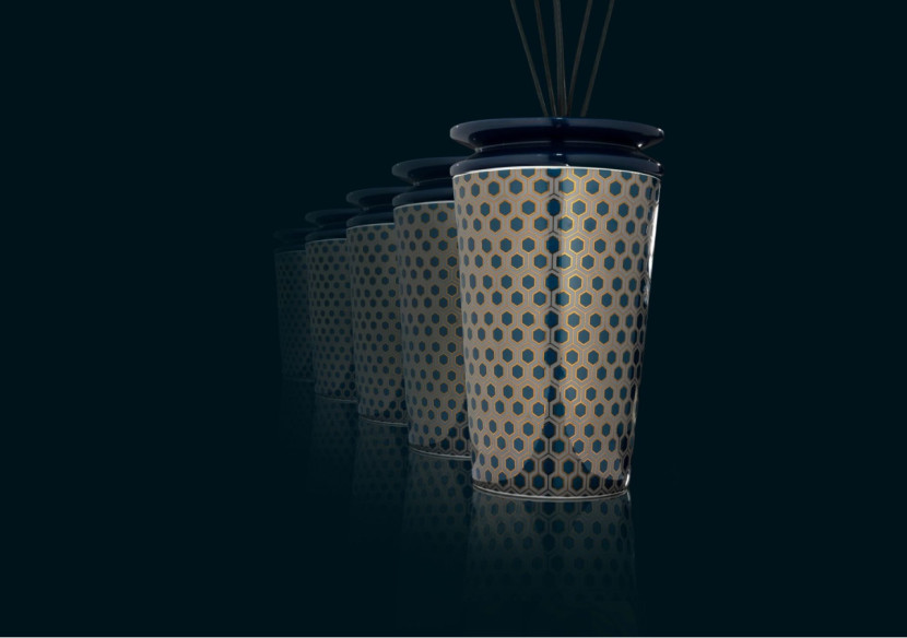 Diffuseur de Parfum Cologne Retro - Porcelaine artisanale - MA 206738 - Max Benjamin