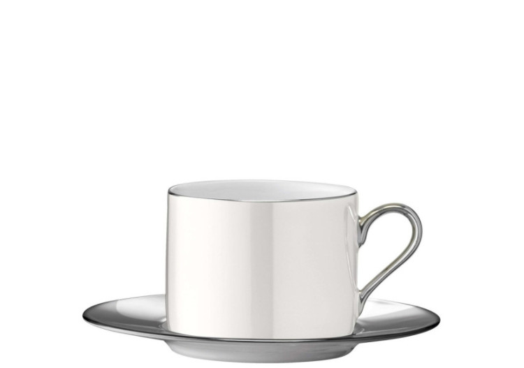 Tasse et Soucoupe Palazzo 250 ml - Élégance en verre - LS 629952 - L.S.A.