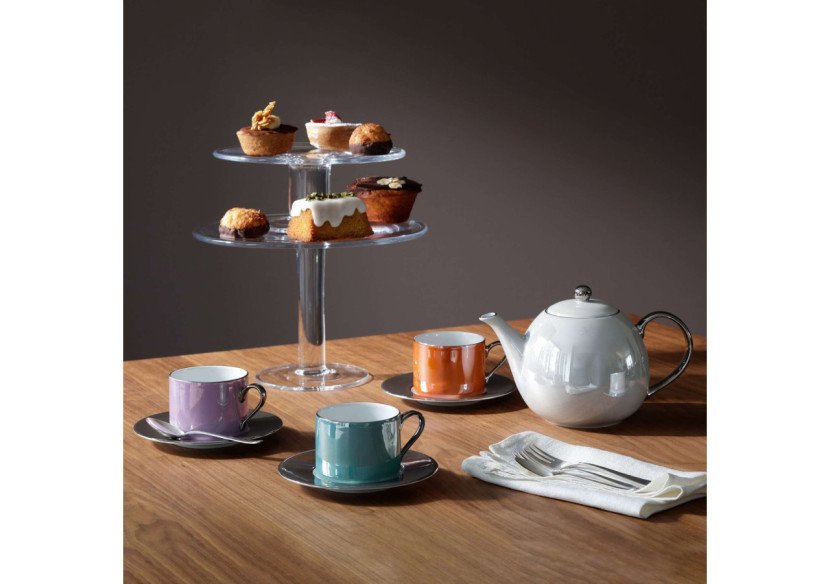 Tasse et Soucoupe Palazzo 250 ml - Élégance en verre - LS 629952 - L.S.A. Tasse et Soucoupe Palazzo 250 ml - Élégance en verre - LS 629952 - L.S.A.