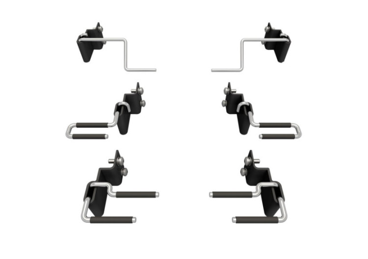 Support d'accessoires BBQ Davos - Set de 3 pour barbecue à gaz - OC 024000 - Outdoor Chef 2