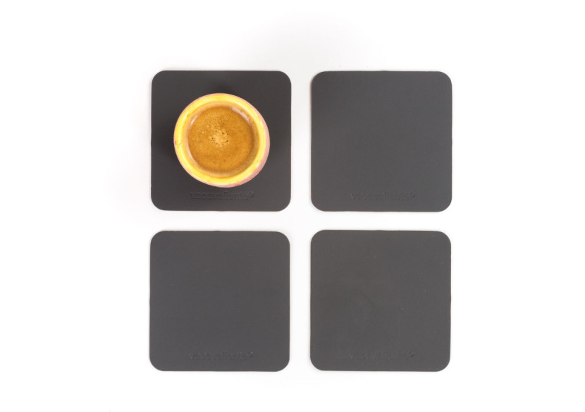 Set de sous-verres Ruca - 4 pièces carrées - VA 399495 - Vacavaliente