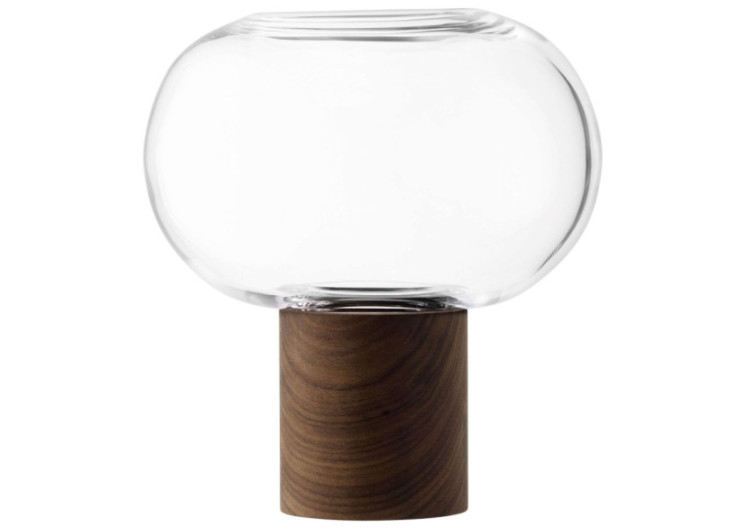 Vase Oblate 21,5 cm - Design moderne en verre - LS 579646 - L.S.A.