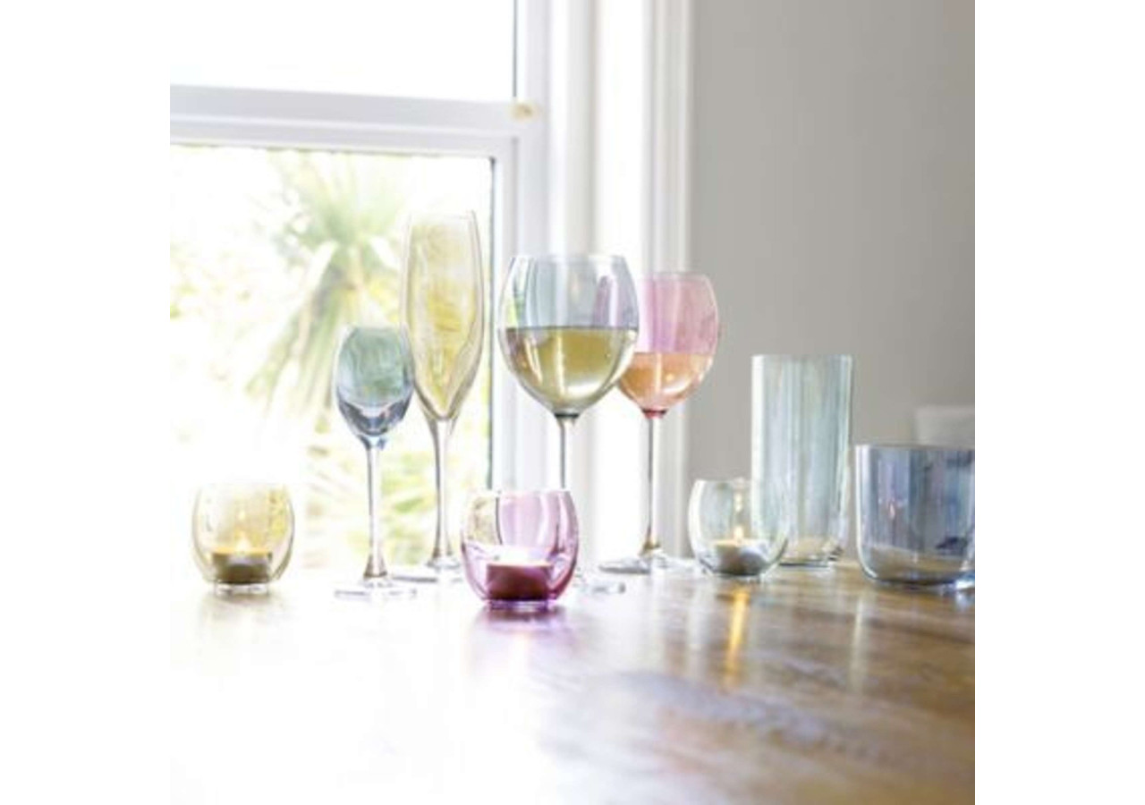 Verres Tumbler Polka - Set de 4 pièces de 420 ml assortis - LS 497216 - L.S.A.