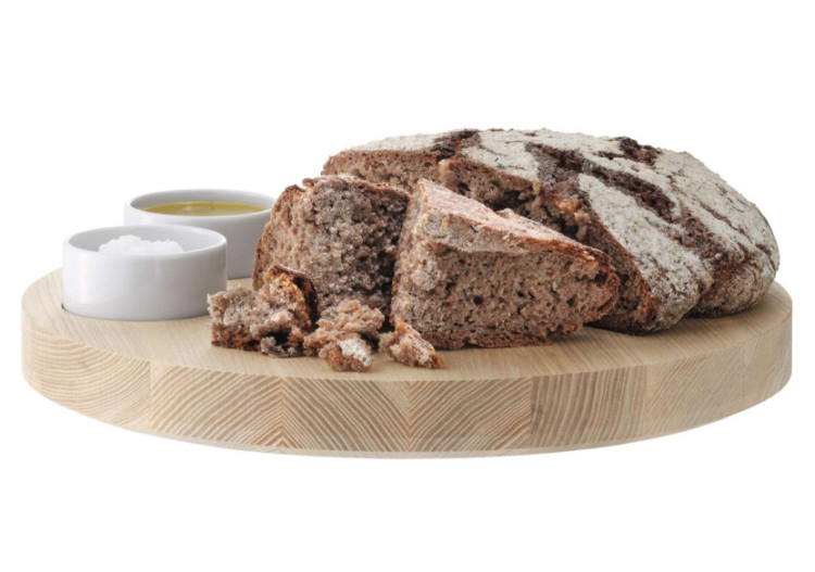 Serveerplank Lotta 29 cm - Élégance en porcelaine et bois - LS 620270 - L.S.A.