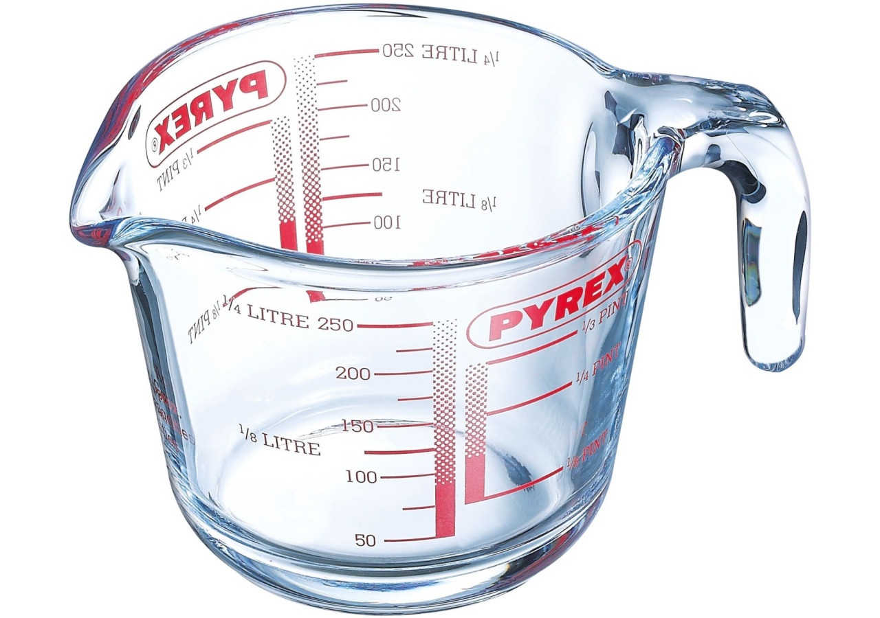 Maatbeker Classic Prepware 0,5 litre - Set de 3 pratiques - PY 278010 - Pyrex