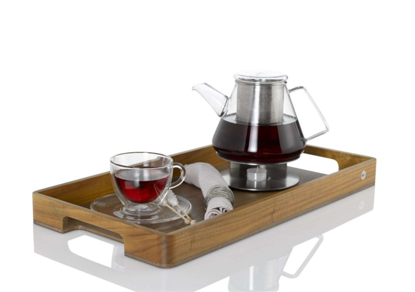 Plateau de Service en Acacia - 60 x 31 x 5 cm - AD 389148 - Adhoc Plateau de Service en Acacia - 60 x 31 x 5 cm - AD 389148 - Adhoc