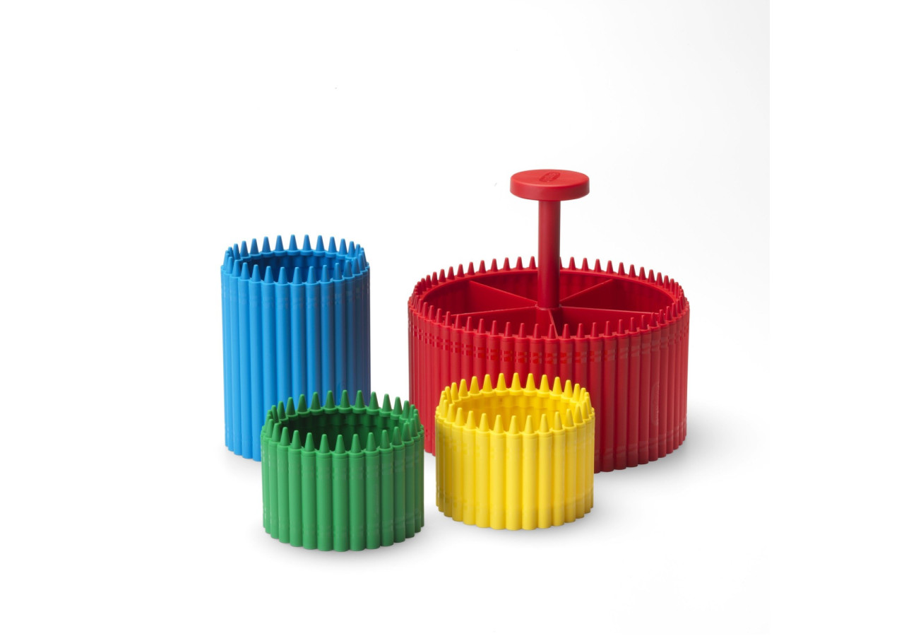 Organisateur de Bureau avec Couvercle - Set de 4 - RC 032944 - Crayola