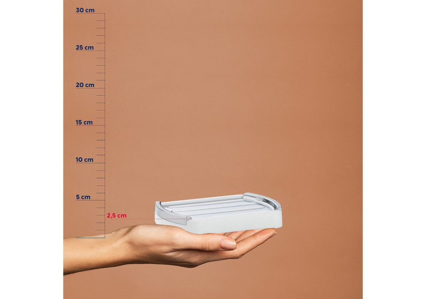 Porte-Savon Marta - Plastique Coloré 12,5 x 9 x 2,5 cm - KE 243707 - Kela Badkamer Porte-Savon Marta - Plastique Coloré 12,5 x 9 x 2,5 cm - KE 243707 - Kela Badkamer