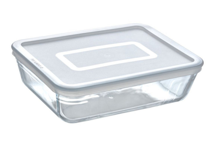 Set de 2 Bols Rectangulaires avec Couvercle - Pyrex Cook & Freeze - PY 277143 - Pyrex