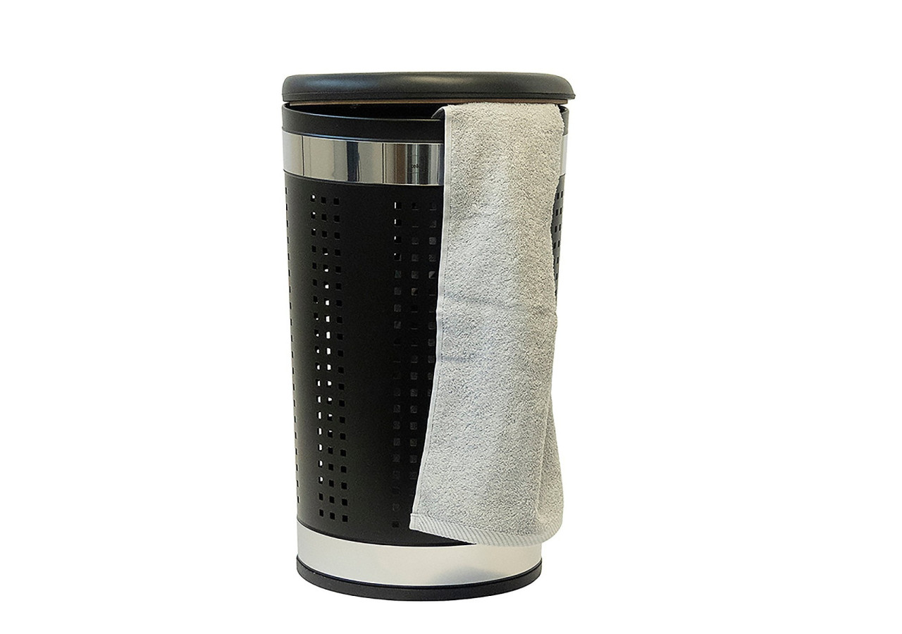 Panier à Linge avec Couvercle et Assise - Modèle Sevilla 60,5 cm - KE 218187 - Kela Badkamer