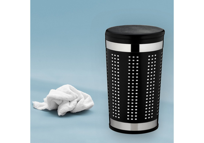 Panier à Linge avec Couvercle et Assise - Modèle Sevilla 60,5 cm - KE 218187 - Kela Badkamer Panier à Linge avec Couvercle et Assise - Modèle Sevilla 60,5 cm - KE 218187 - Kela Badkamer