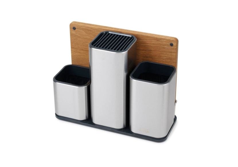 Organisateur de Cuisine AANRECHT - Avec Planche à Découper en Bois d'Oak - JJ 950267 - Joseph Joseph Organisateur de Cuisine AANRECHT - Avec Planche à Découper en Bois d'Oak - JJ 950267 - Joseph Joseph