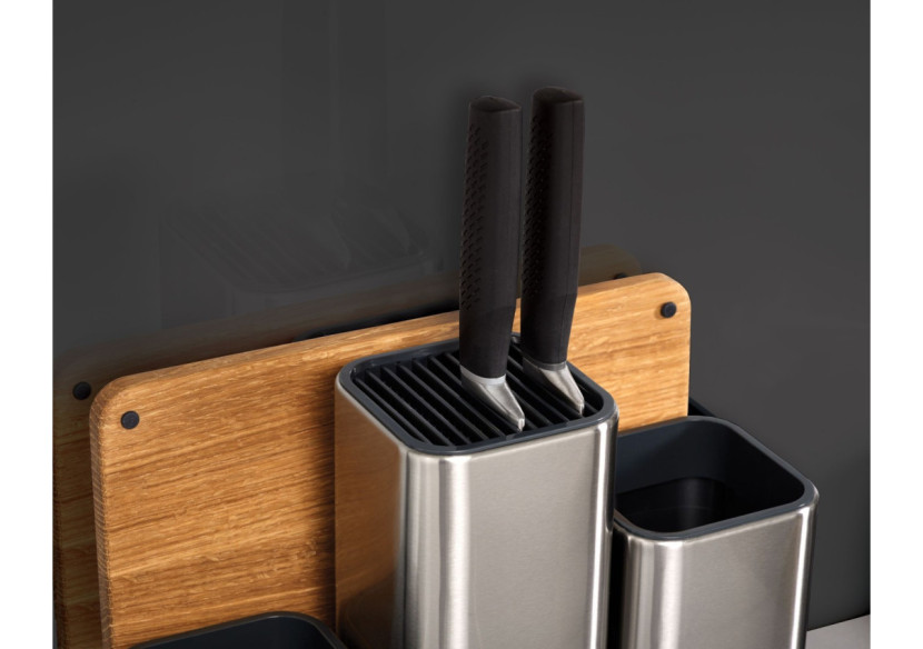 Organisateur de Cuisine AANRECHT - Avec Planche à Découper en Bois d'Oak - JJ 950267 - Joseph Joseph Organisateur de Cuisine AANRECHT - Avec Planche à Découper en Bois d'Oak - JJ 950267 - Joseph Joseph