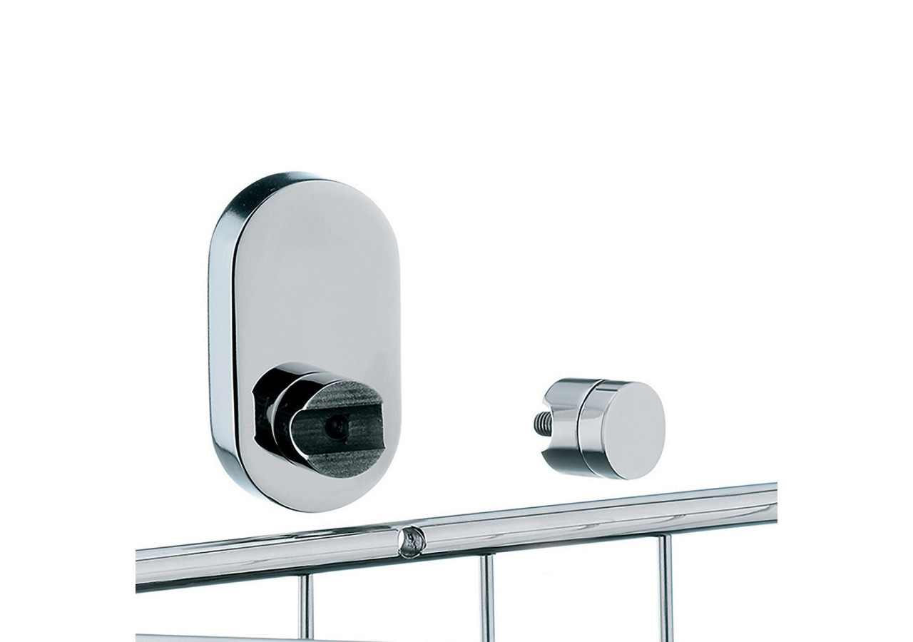 Panier de Douche Lucido - Acier Inoxydable 28,5 x 22,5 cm - KE 226885 - Kela Badkamer