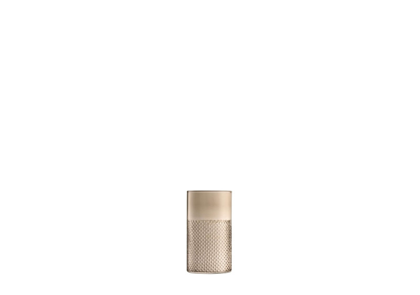 Vase ou Bougeoir Wicker - 25 cm en Verre - LS 571527 - L.S.A.