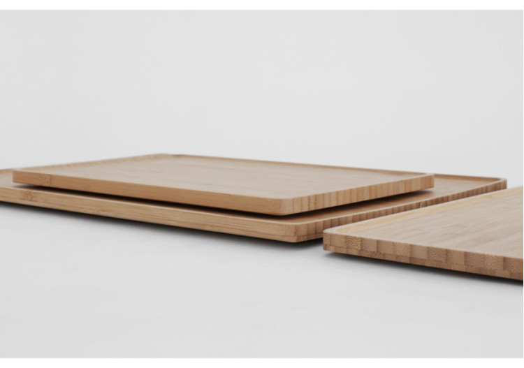 Plateau en Bambou - Petit et Écologique pour un Service Élégant - VI 807123 - Viva 2