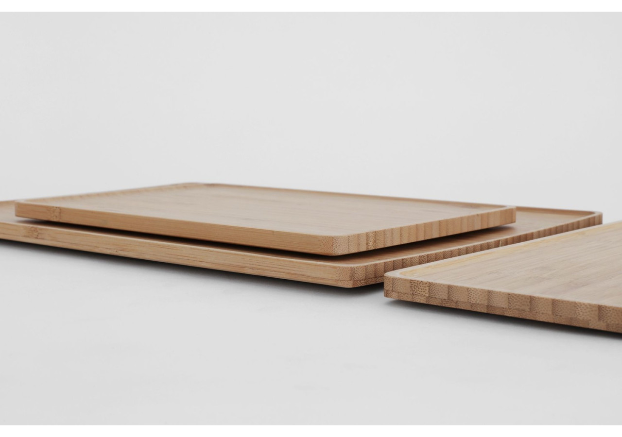 Plateau en Bambou - Petit et Écologique pour un Service Élégant - VI 807123 - Viva